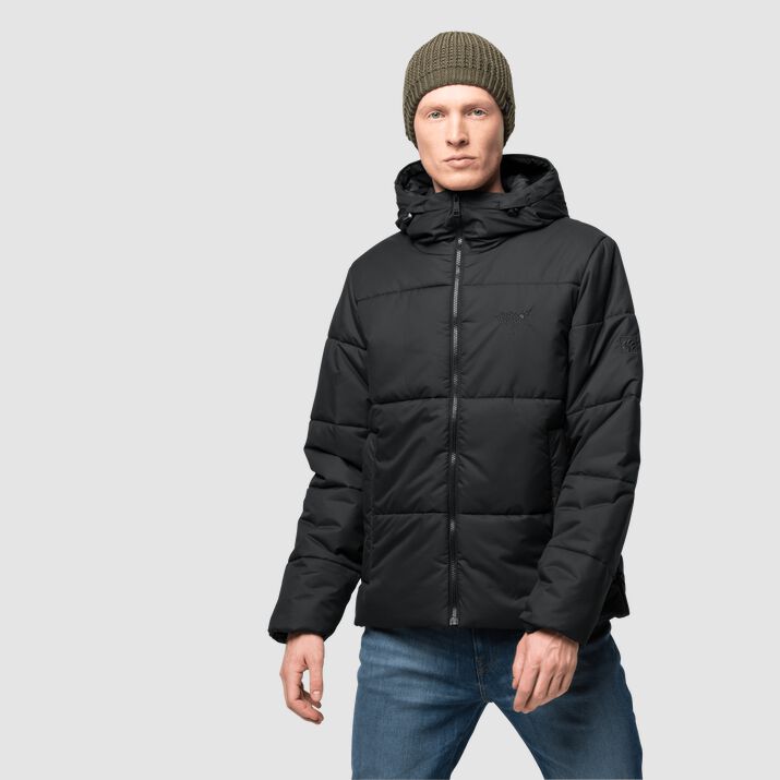 Chamarra Invierno Jack Wolfskin Kyoto Xt Hombre Negros Mexico-1148975